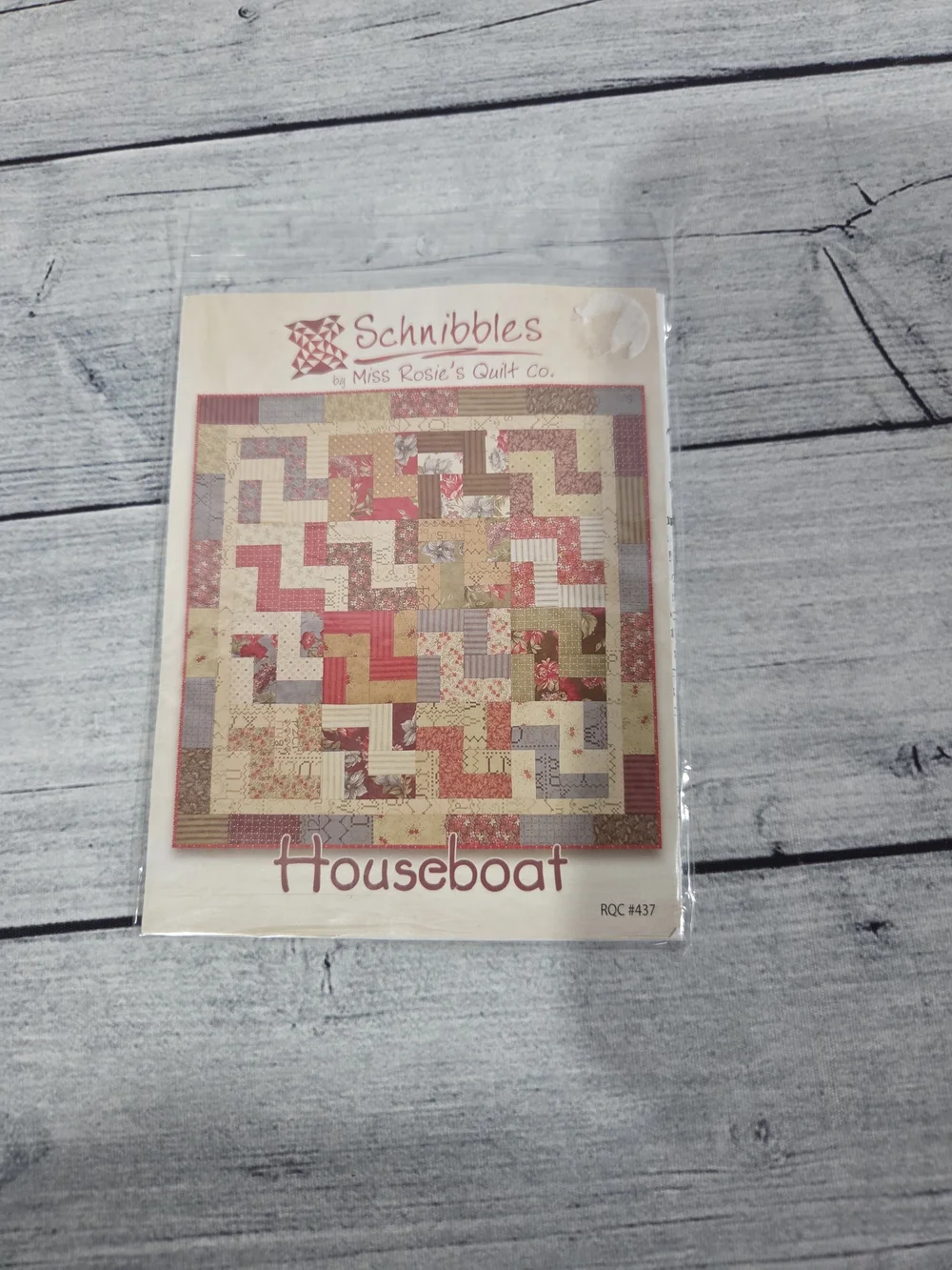 Schnibbles Quilting Pattern Houseboat